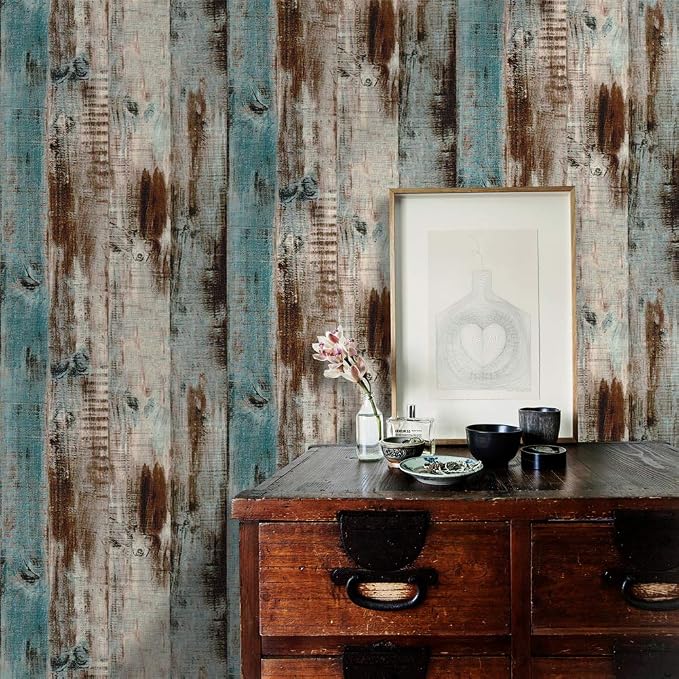 Orgrimmar 236" x 17.8" Wood Peel and Stick Wallpaper Self-Adhesive Removable - Image 3