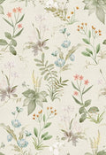 Simon&Siff Vintage Wallpaper Peel and Stick Beige Floral Contact Paper by SimonSiff
