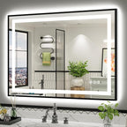 48x36 Inch LED Bathroom Mirror by Briivuemodernmirrors