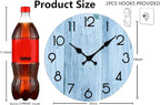 Wall Clock, Modern Wall Clocks Battery Operated, Silent Non Ticking Clock - Image 3
