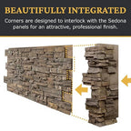 AZ Faux High-Density Polyurethane Faux Stone Interlocking Outside Corner - Image 7