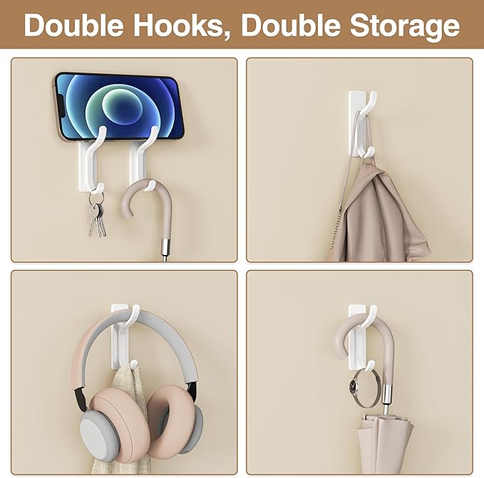 pickpiff Adhesive Wall Coat Hooks - Image 7