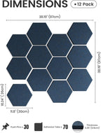 Fluxynara Hexagon Cork Board Alternative - Image 2