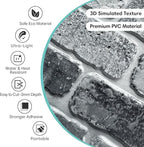 Commomy 3D Peel and Stick Brick Tiles - Image 4