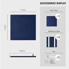 TSJOFFICE Large Cork Board for Wall - Image 6