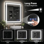 Antok 36"x 48" LED Bathroom Mirror - Image 4