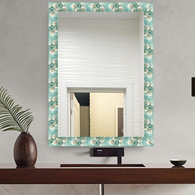 Wallpaper Border 3D Floral White Peony Peel and Stick Wall Border Self Adhesive - Image 3