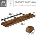 QEEIG Floating Shelves for Wall 31.5" Long - Image 3