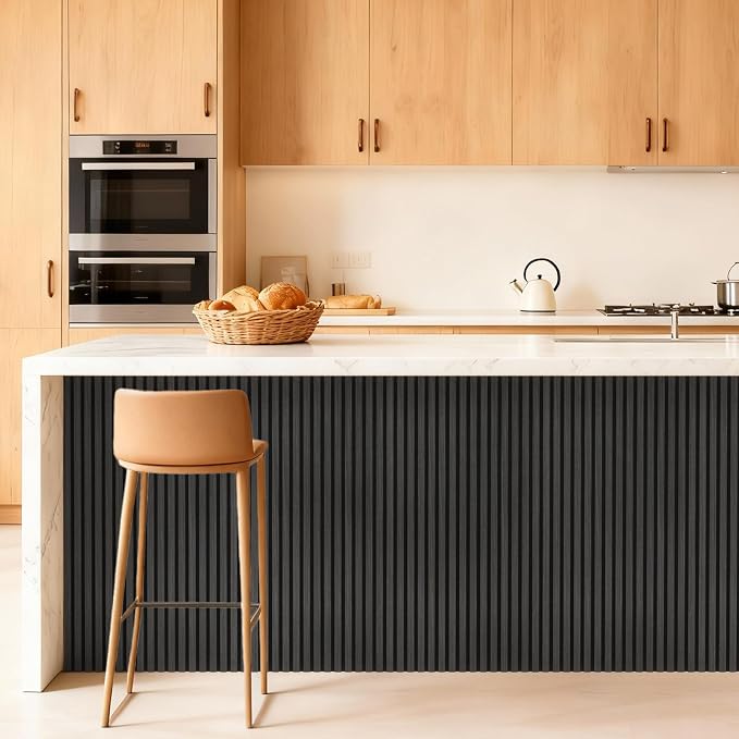 TONOR Wood Wall Panels for Interior Wall Decor, 4 Pack 47.2" x 23.6" Wood Slat - Image 8