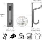 pickpiff Wall Hooks for Coat and Towel: 13LB Strong Adhesive Door Hanger Stick - Image 5