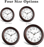 KECYET Wall Clock 10 Inch Battery Operated Silent Non-Ticking Wall Clock - Image 3