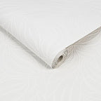 Graham and Brown 18390 Eden Wallpaper White, 20.5 x 396 inches - Image 3