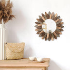 Honiway Boho Wall Decor 12 inch Decorative Mirror - Image 9