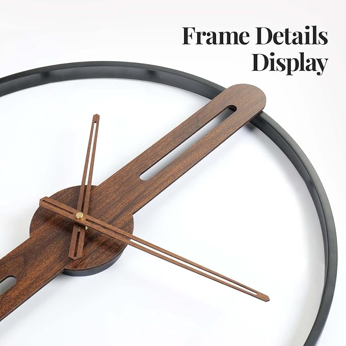 Cuspin 30 Inch Large Wall Clock - Image 3