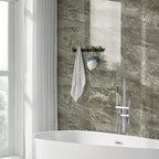 10pcs Marble Peel and Stick Waterproof Wall Panels, Heat-Resistant Backsplash - Image 2