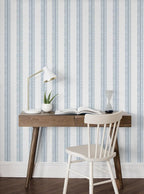 NextWall Beach Towel Stripe Peel and Stick Wallpaper - Image 6