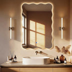 Wavy Led Bathroom Mirror- Vanity Mirror - Image 2