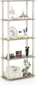 Furinno Turn-N-Tube 5-Tier Multipurpose Shelf / Display Rack / Storage Shelf / by Furinno-FitsYourSpaceFitsYourBudget