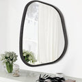 Irregular Asymmetrical Mirror Wall Mounted, Unique Vanity Mirror, Shaped by HLFMVWE