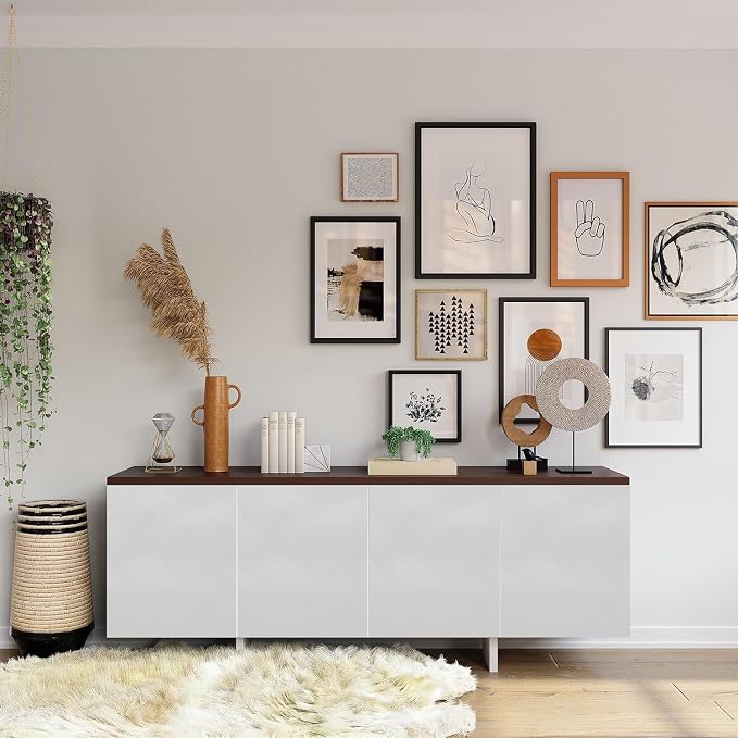 White Wood Wallpaper PVC, 17.5x100 Inch Self-Adhesive Wallpaper, Waterproof - Image 9