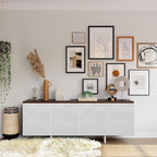 White Wood Wallpaper PVC, 17.5x100 Inch Self-Adhesive Wallpaper, Waterproof - Image 9