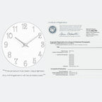 Roymnie Wall Clock 14 Inch, Modern Wall Clocks Battery Operated, Silent Non - Image 8