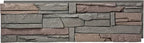 GenStone Faux Stacked Stone Panel 41" x 11.25" in Keystone Color by GenStone