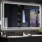 Ratsamee 72x40 Inch LED Bathroom Mirror by RATSAMEE