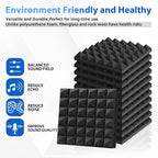 FONESO Acoustic Panels, High Density Soundproof Foam Panels - Image 4