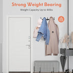 Optish Coat Rack Wall Mount, Coat Hook Wall Mount, Wall Hooks - Image 3