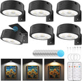 Narotood 6 Pack Picture Lights for Wall, Rechargeable Battery Operated Wall by Narotood