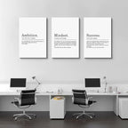Inspirierendes Leinwandbild – Ephany Art – Mindset Zitate Drucke, motivierende - Image 3