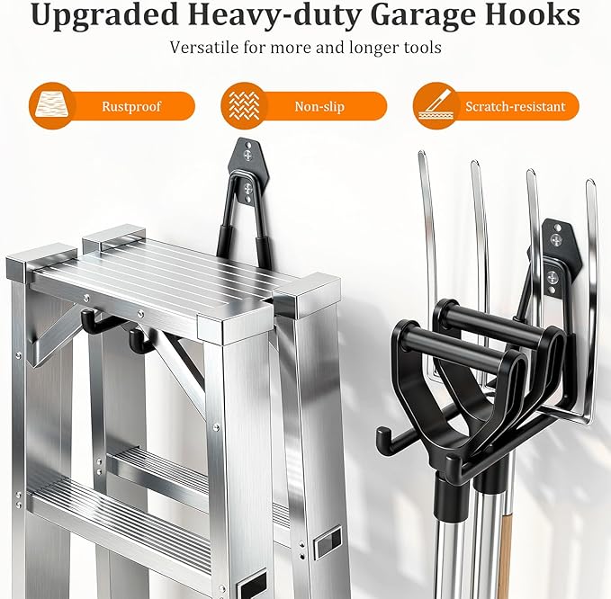 Housolution Steel Garage Hooks - Image 5