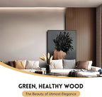 RITOLLO Wood Panels for Wall 4.92"×7.68" Acoustic Panels for Interior Wall Decor - Image 6