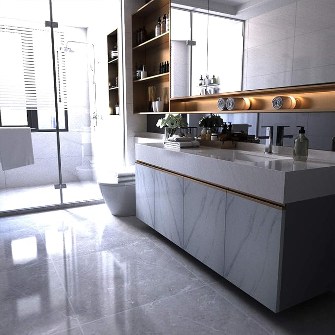 BAYYA White Marble Contact Paper - Image 9
