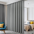Hoeflife Room Divider Curtains Blackout Floor to Ceiling Curtain by Hoeflife