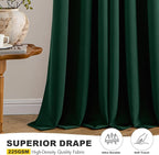 MIULEE Blackout Curtains for Bedroom Living Room 2 Panels, Thermal Insulated - Image 5