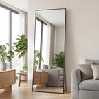 Sweetcrispy 56"x21" Full Length Mirror, Leaning or Standing Full Body Mirror - Image 7