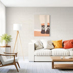 Beige Wallpaper Grasscloth Peel and Stick Wallpaper Contact Paper - Image 4