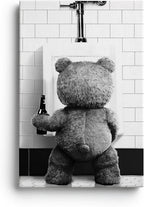 DIHSIEG 12x16 Canvas Wall Art funny bathroom wall art Print Poster Vintage - Image 9