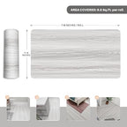 Wood Grain Peel and Stick Floor Tiles – 11.8” Width, Full Roll Length of 118" – - Image 2
