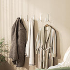 10-Pack Wall Hooks for Towel/Coat - 22LB Heavy Duty Metal Hanger Wall Mount - Image 5