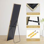 Simple Deluxe Full Length Mirror, - Image 5