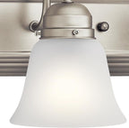 Kichler 36" 5-Light Vanity Bath Light in Brushed Nickel, Modern Bathroom Light - Image 7