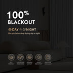 FMFUNCTEX 100% White Blackout Curtains - Image 3