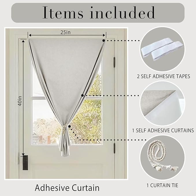 Adhesive 100% Blackout Curtain - Image 6
