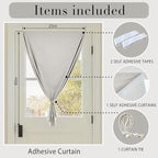 Adhesive 100% Blackout Curtain - Image 6