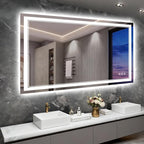 60x40 Inch LED Bathroom Mirror by Wedhouc