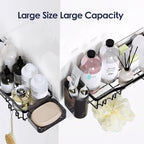 NESOMI Shower Caddy Adhesive Shower Organizer 7-Pack, Rustproof Stainless Steel - Image 9