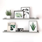 Floating Shelves for Wall Decor, Long Wall Mounted Storage Shelf for Bedroom by Unknown